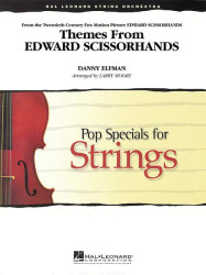 Themes from Edward Scissorhands / Střihoruký Edward (noty pro smyčcový orchestr, party, partitura)