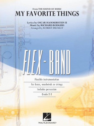 My Favorite Things from The Sound of Music (noty pro flexibilní orchestr, party, partitura)