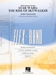 Selections from Star Wars: The Rise of Skywalker (noty pro flexibilní orchestr, party, partitura)