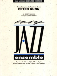 Henry Mancini: Peter Gunn (noty pro jazzový orchestr, party, partitura)