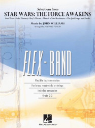 Selections from Star Wars: The Force Awakens (noty pro flexibilní orchestr, party, partitura)