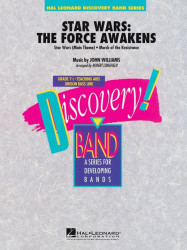 Star Wars: The Force Awakens (snadné noty pro koncertní orchestr, party, partitura)