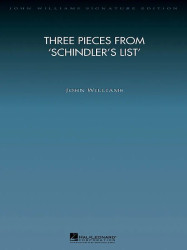 Three Pieces from Schindler's List (noty pro housle, symfonický orchestr, party, partitura)