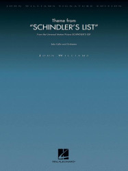 Theme from Schindler's List (noty pro violoncello, orchestr, party, patitura)