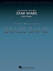 Star Wars Main Theme (noty pro žesťový orchestr, party, partitura)