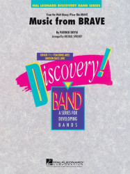 Music from Brave (snadné noty pro koncertní orchestr, party, partitura)