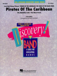 Pirates of the Caribbean (snadné noty pro koncertní orchestr, party, partitura)