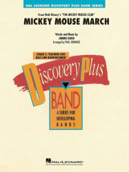 Mickey Mouse March (snadné noty pro koncertní orchestr, party, partitura)