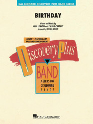 Beatles: Birthday (snadné noty pro koncertní orchestr, party, partitura)