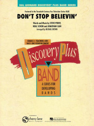Journey: Don't Stop Believin' (snadné noty, koncertní orchestr, party, partitura)