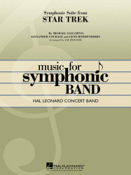 Symphonic Suite from Star Trek (noty pro symfonický koncertní orchestr, party, partitura)