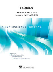Chuck Rio: Tequila (snadné noty pro koncertní orchestr, party, partitura)