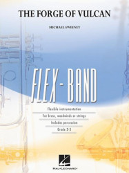 Michael Sweeney: The Forge of Vulcan (noty pro flexibilní orchestr, party, partitura)