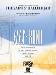 Canadian Brass: The Saints' Hallelujah (noty pro flexibilní orchestr, party, partitura)