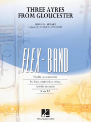 Three Ayres from Gloucester (noty pro flexibilní orchestr, party, partitura)