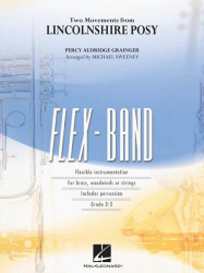 Two Movements from Lincolnshire Posy (noty pro flexibilní orchestr, party, partitura)