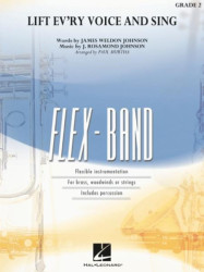 Lift Ev'ry Voice and Sing (noty pro flexibilní orchestr, party, partitura)