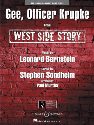 Gee, Officer Krupke From West Side Story (noty pro koncertní orchestr, party, partitura)