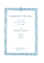 Ernest Bloch: Poems of the Sea (noty na klavír)