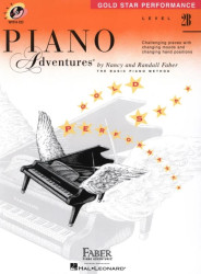 Piano Adventures Gold Star Performance Level 2B (noty na klavír)(+audio)