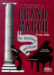 Giuseppe Verdi: Grand March From Aida (noty na klarinet, klavír)