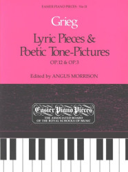 Edvard Grieg: Lyric Pieces And Poetic Tone-Pictures Op.12/Op.3 (noty na klavír)
