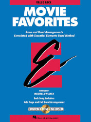 Essential Elements Movie Favorites - Value Pack (noty, party, partitury pro orchestr)(+audio)