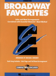 Essential Elements Broadway Favorites (noty, partitury pro orchestr)(+audio)