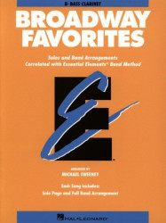 Essential Elements Broadway Favorites (noty na basklarinet)