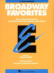 Essential Elements Broadway Favorites (noty na tenorsaxofon)