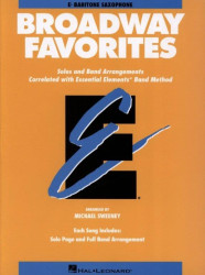Essential Elements Broadway Favorites (noty na barytonsaxofon)