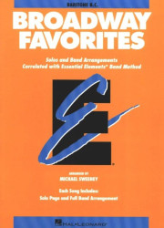 Essential Elements Broadway Favorites (noty na baskřídlovku v basovém klíči)