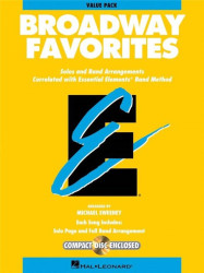 Essential Elements Broadway Favorites - Value Pack (noty pro orchestr, party, partitury)(+audio)