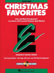 Essential Elements Christmas Favorites - Value Pack (noty pro orchestr, party, partitury)(+audio)