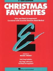 Essential Elements Christmas Favorites (noty na tenorsaxofon)