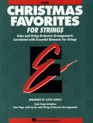 Essential Elements Christmas Favorites for Strings (noty na housle)