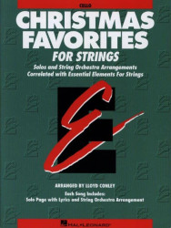 Essential Elements Christmas Favorites for Strings (noty na violoncello)