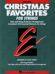 Essential Elements Christmas Favorites for Strings (noty na kontrabas)