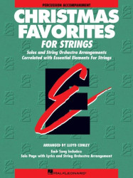 Essential Elements Christmas Favorites for Strings (noty na perkuse)