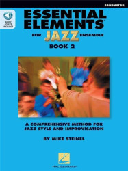 Essential Elements for Jazz Ensemble Book 2 (noty pro dirigenta)(+audio)