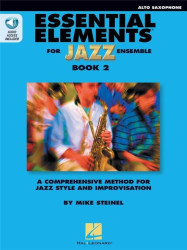 Essential Elements for Jazz Ensemble Book 2 (noty na altsaxofon)(+audio)