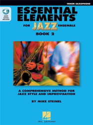 Essential Elements for Jazz Ensemble Book 2 (noty na tenorsaxofon)(+audio)