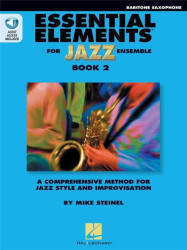 Essential Elements for Jazz Ensemble Book 2 (noty na barytonsaxofon)(+audio)