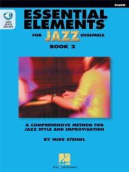 Essential Elements for Jazz Ensemble Book 2 (noty na klavír)(+audio)