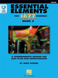 Essential Elements for Jazz Ensemble Book 2 (noty na bicí)(+audio)