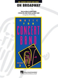 On Broadway (noty pro koncertní orchestr, party, partitura)