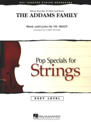 The Addams Family (snadné noty pro smyčcový orchestr, party, partitura)