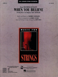 When You Believe from The Prince of Egypt (noty pro smyčcový orchestr, party, partitura)