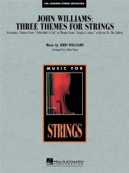 John Williams: Three Themes for Strings (noty pro smyčcový orchestr, party, partitura)