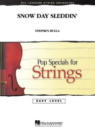 Snow Day Sleddin' (snadné noty pro smyčcový orchestr, party, partitura)